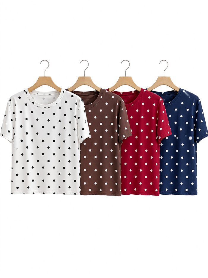 Camiseta lunares