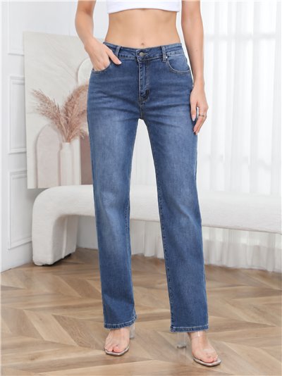 Jeans básicos talla grande