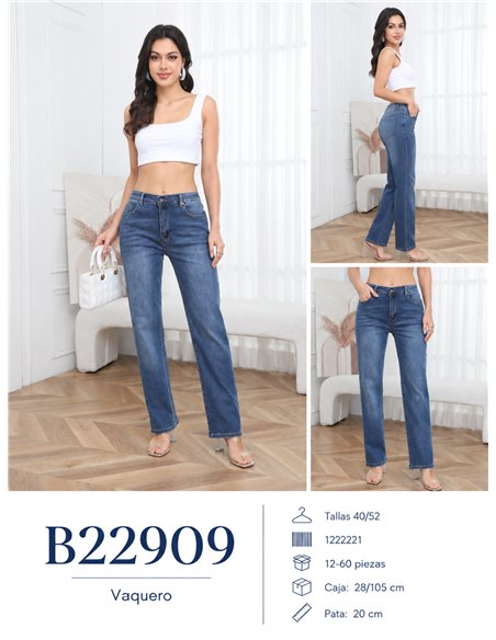 Jeans básicos talla grande