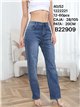 Jeans básicos talla grande
