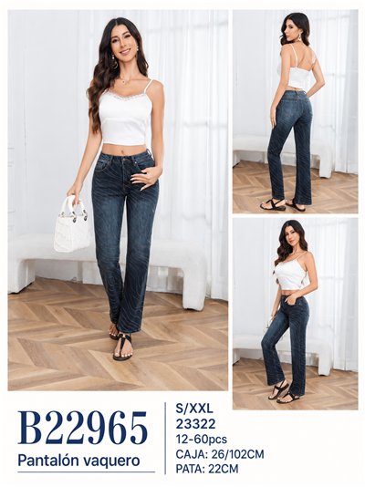 Jeans strass ondulado 2