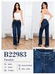 Jeans bordado floral