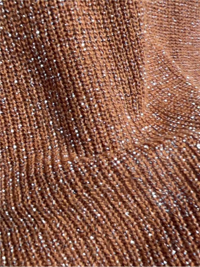 débardeur en maille lurex