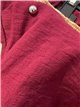 Short fluido con cinturón y tachas