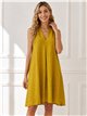 robe ample unie sans manches