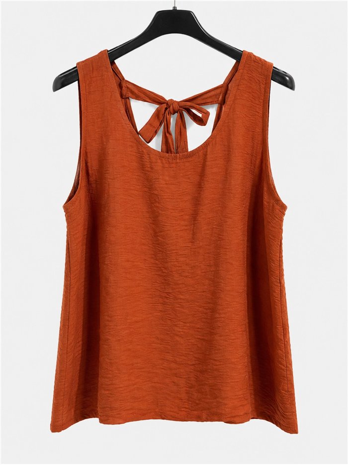 Top liso con lazada