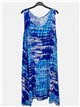 Vestido estampado sin mangas