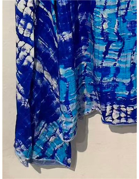 Vestido estampado sin mangas