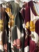 Vestido lycra corto estampado flores