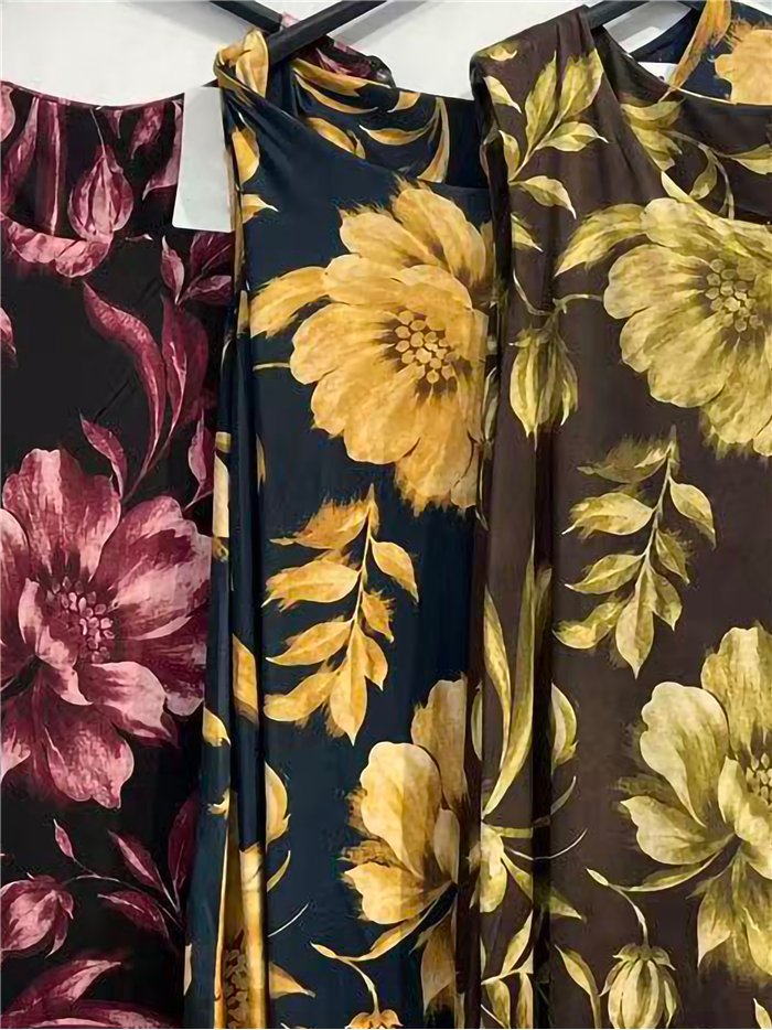 Vestido corto lycra estampado floral