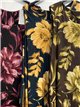 Vestido corto lycra estampado floral