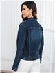 Chaqueta vaquera básica talla grande