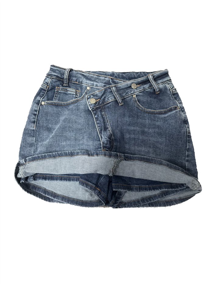 Short vaquero cruzado