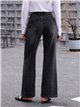 Jeans wide leg lavado gris