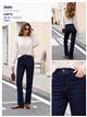 Jeans rectos denim oscuro