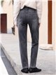 Jeans skinny lavado gris