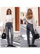 Jeans skinny lavado gris