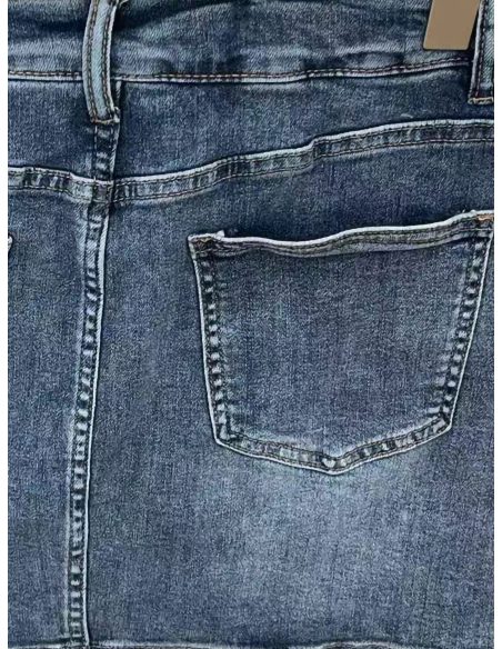 Short vaquero cruzado