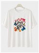 Camiseta oversize love Paris