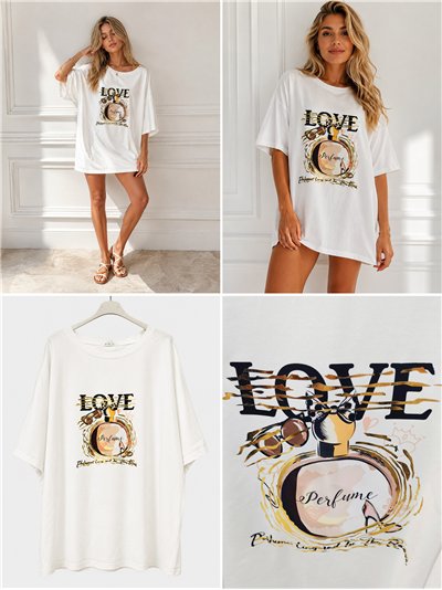 Camiseta maxi perfume 2