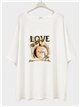 Camiseta maxi perfume