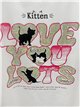 Camiseta maxi gatitos love