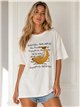 Camiseta maxi banana script