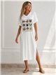 Vestido midi gatitos