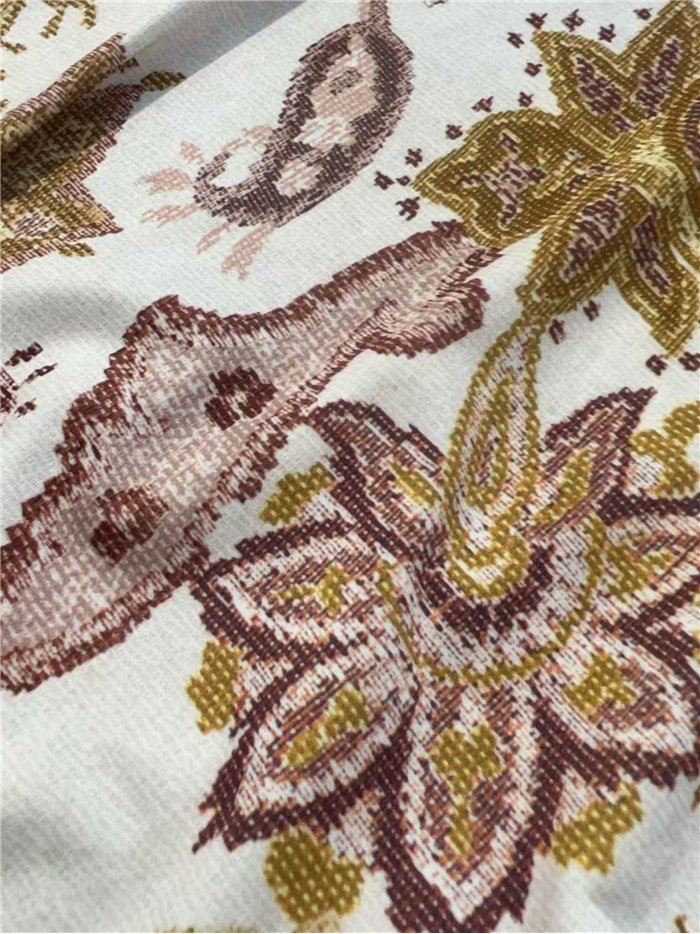 Pantalón lycra palazzo estampado paisley