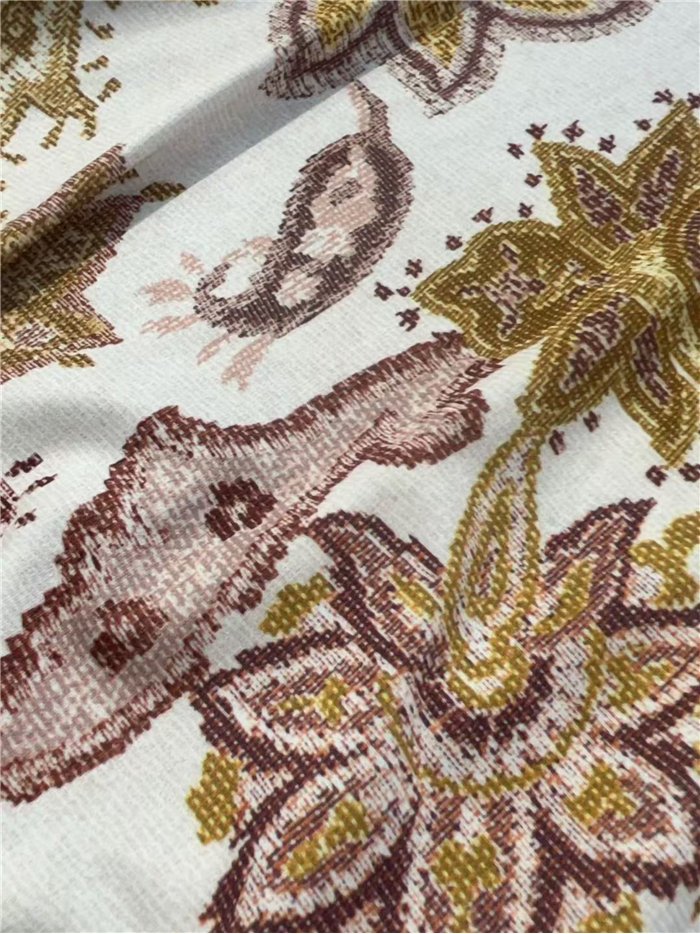 Blusa lycra sin mangas con estampado paisley