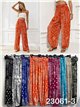 Pantalón fluido estampado bandana