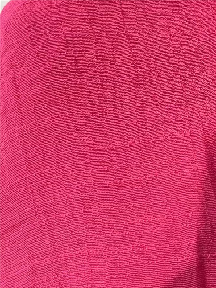 Camisa larga fluida con bolsillo