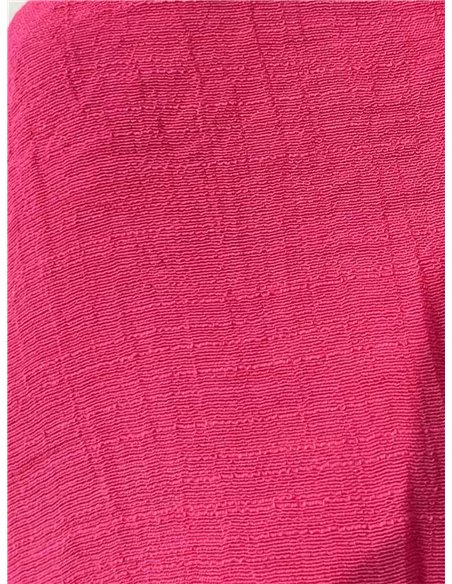 Camisa larga fluida con bolsillo