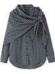 Camicia a quadri con fazzoletto