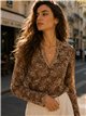 Camiseta encaje floral
