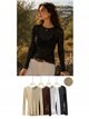 Camiseta encaje lycra