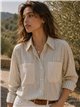 Camisa rayas con bolsillos