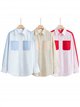 Camisa rayas con bolsillos