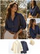 Camisa rayas detalle manga