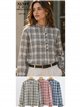 Camisa cuadros con volante