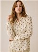 Camisa lunares efecto seda