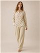 Camisa lunares efecto seda