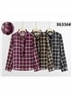 Camisa cuadros con puntilla
