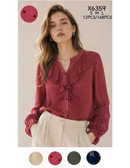 Blusa plumeti corazones
