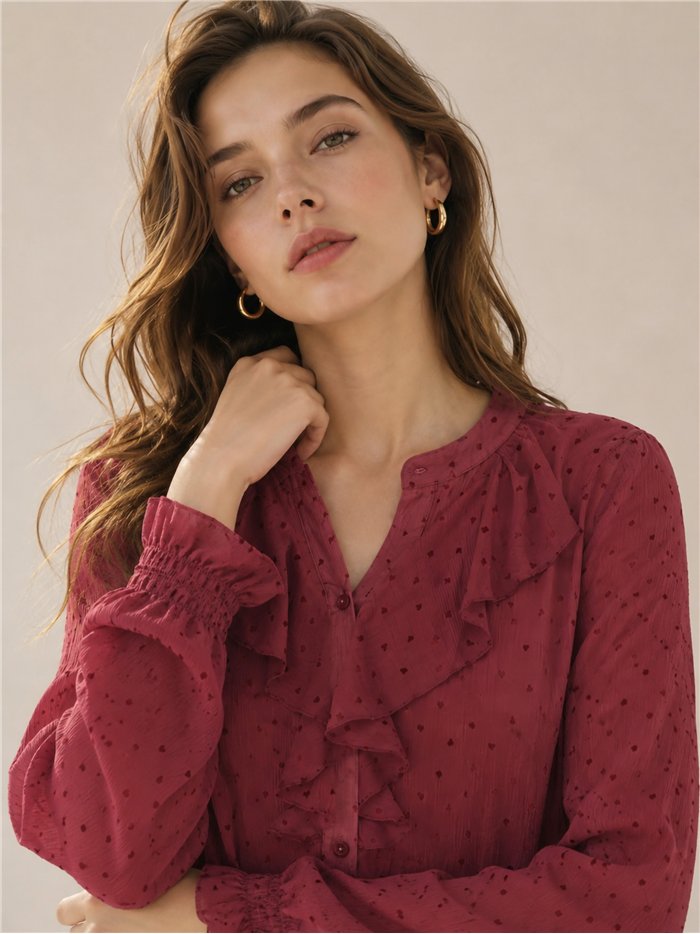 Blusa plumeti corazones