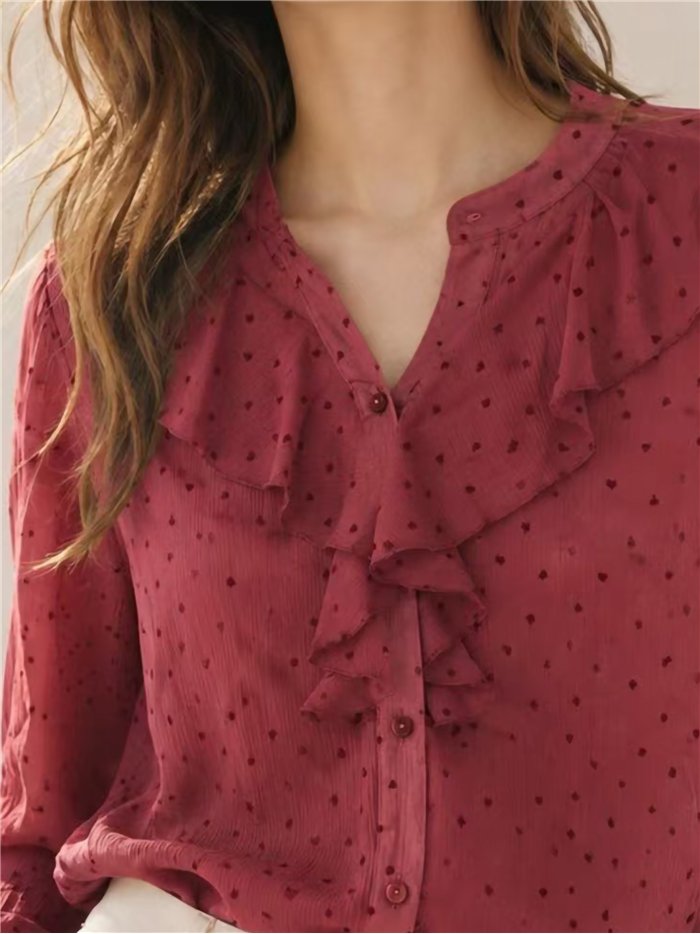 Blusa plumeti corazones