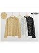 Blusa encaje con volante