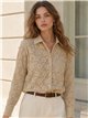 Camisa encaje floral calado