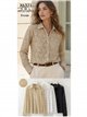 Camisa encaje floral calado