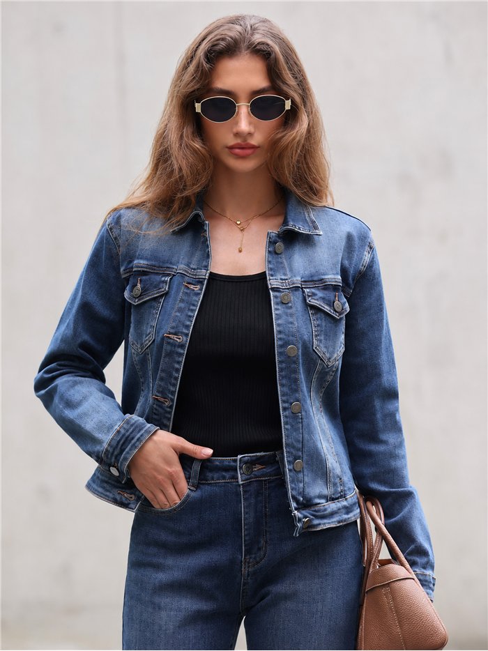 Giacca di jeans classica